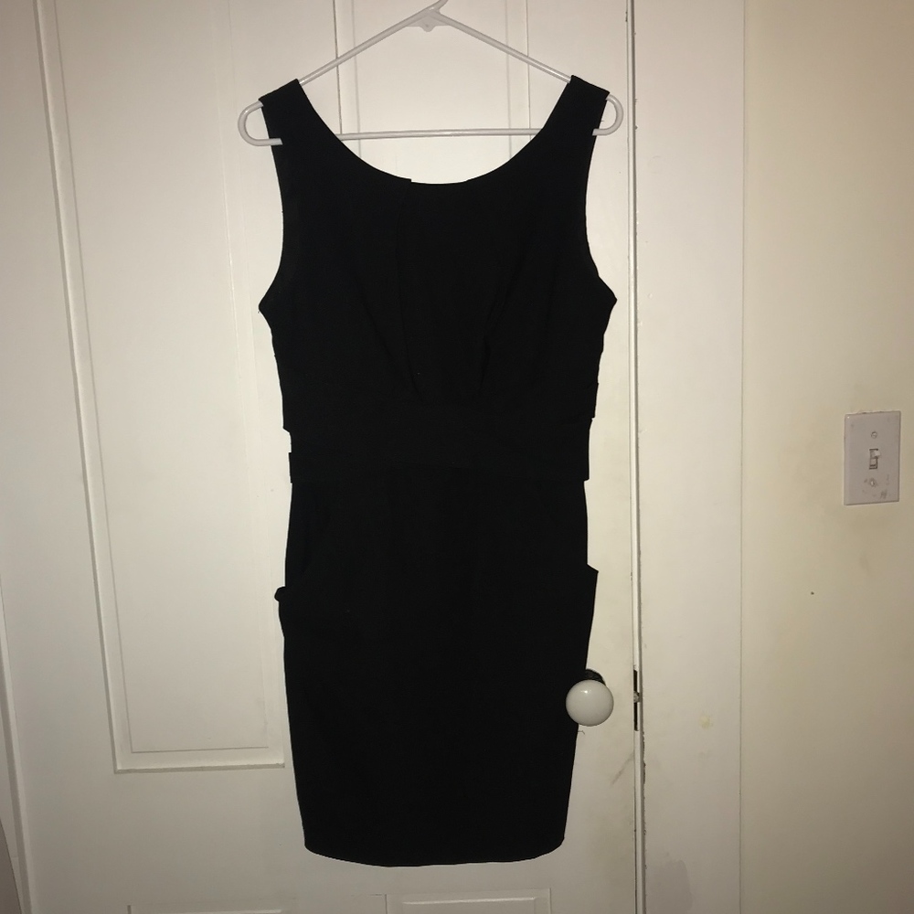 Black Sleeveless Tank Dress